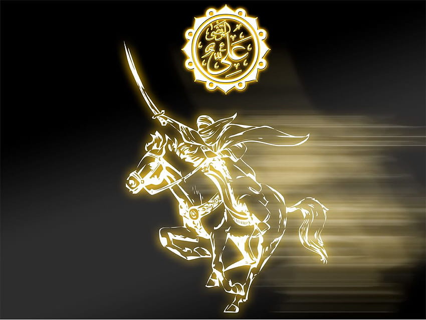 Zulfiqar-Schwert, Hazrat Ali HD-Hintergrundbild