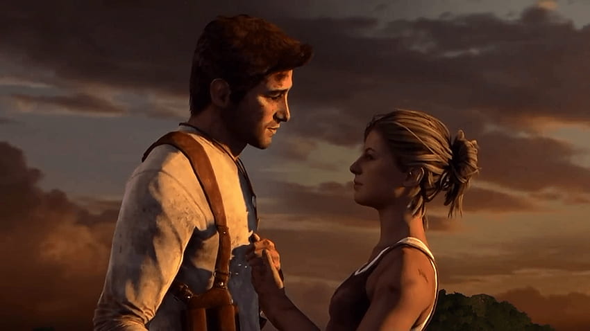 Nathan Drake And Elena Fisher: The Ross And Rachel Of Gaming. Game HD wallpaper