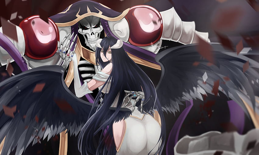 Anime, Overlord, Ainz Ooal Gown, HD wallpaper
