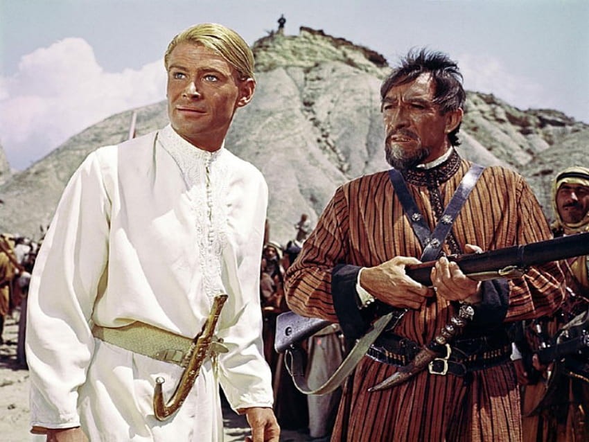 PETER O'TOOLE & ANTHONY QUINN, movies, action, actors, usa HD wallpaper