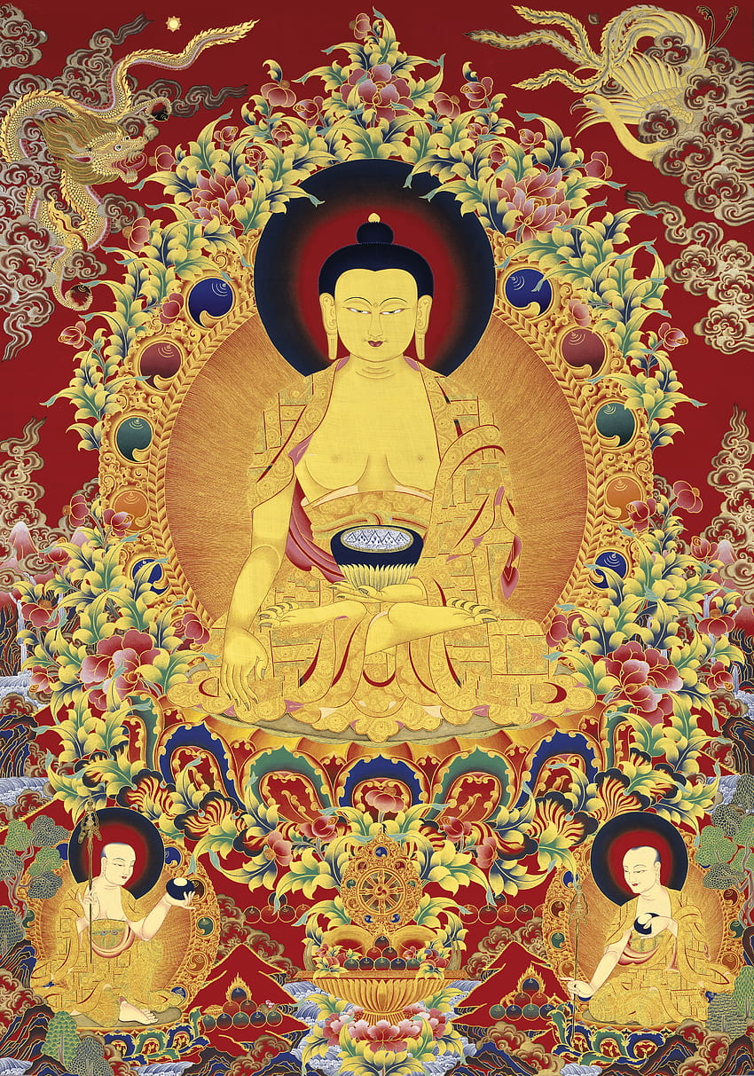 Buddhist Painting, Budha Painting HD phone wallpaper