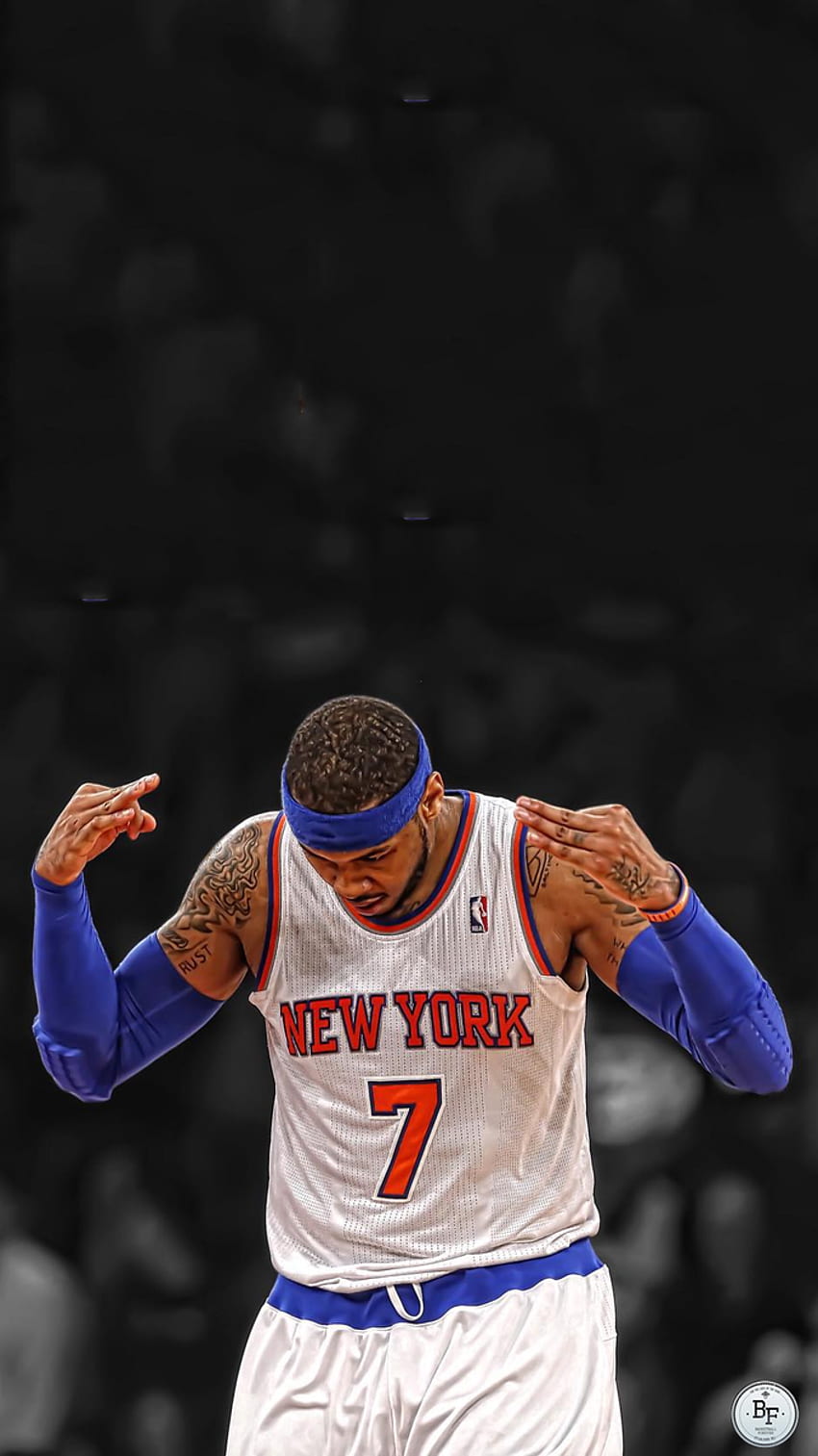 Basketball Forever - Hier ist ein sauberes Carmelo, Carmelo Anthony Logo HD-Handy-Hintergrundbild