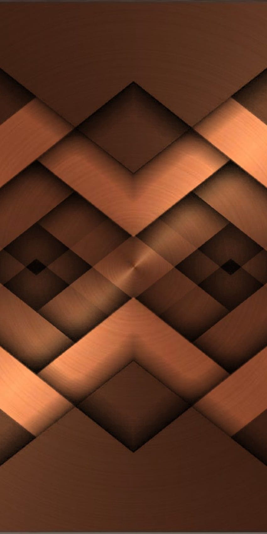 Bronze Bertil copper hex hexagonal hexes metal metallic shiny HD  phone wallpaper  Peakpx