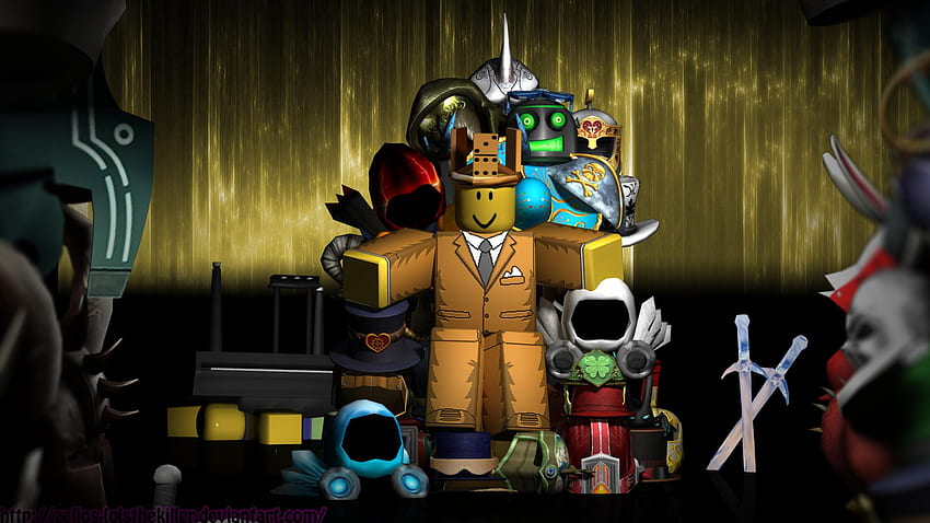Personnage Roblox et arrière-plan sur PicGaGa, jeu Roblox Fond d'écran HD
