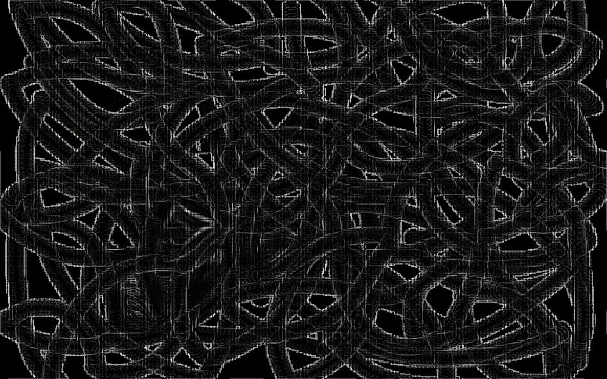 GleuGrid, black, abstract, dark, grid HD wallpaper