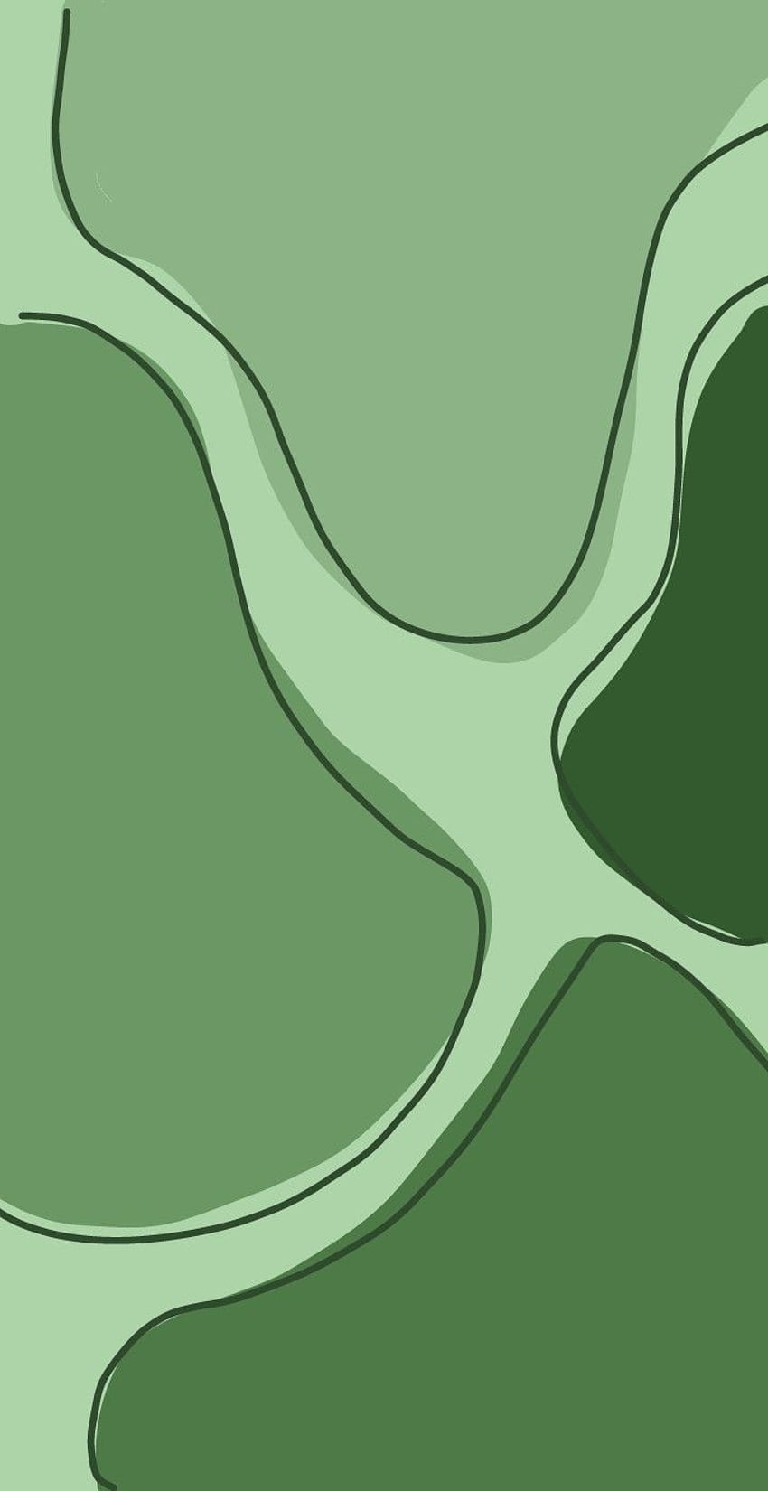 ١˖ ꒰ aesthetic ꒱ ✧*。. iPhone green, Phone patterns, Sage green, Green Retro HD phone wallpaper