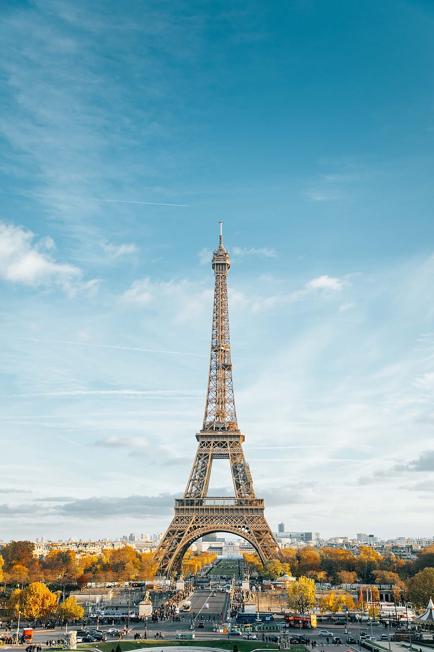 Eiffel Tower France [], Pink Paris France HD phone wallpaper