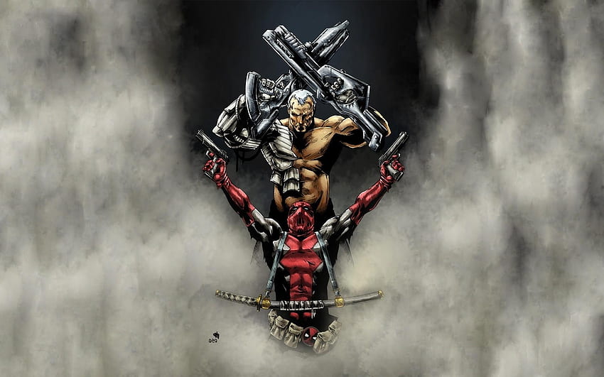 The Deadpool And Colossus , Deadpool Hd Wallpaper 