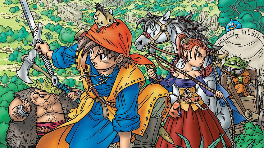 Does anyone have any good DQ ? : dragonquest, Dragon Quest 4 HD wallpaper