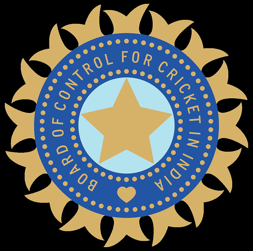 Logo du conseil de cricket indien, logo de cricket Fond d'écran HD