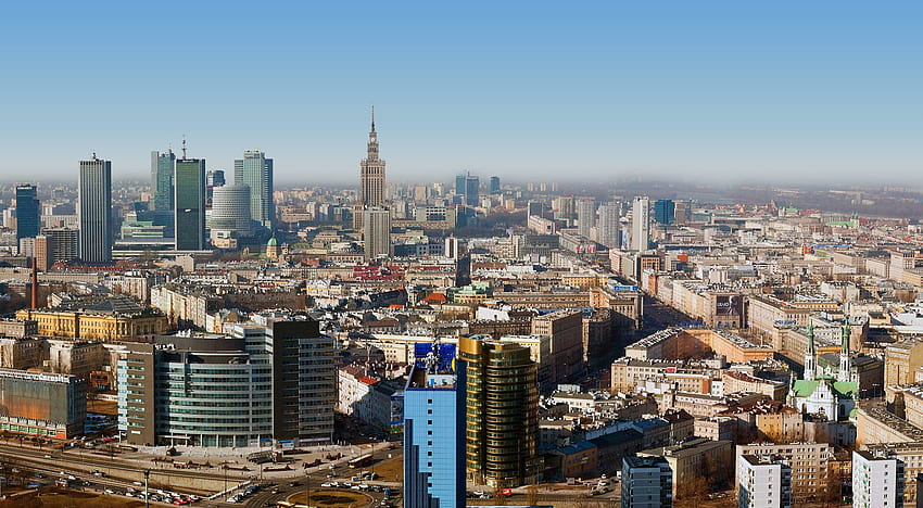 Warsaw and Background HD wallpaper