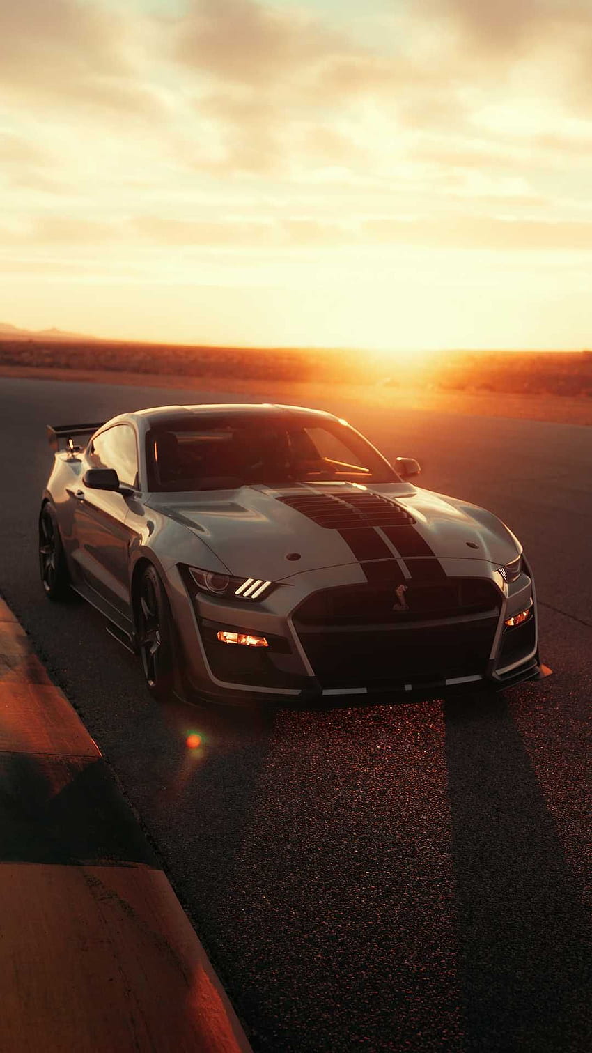 New, 2020 Ford Mustang Shelby GT500, silver. Ford Mustang HD phone wallpaper  | Pxfuel