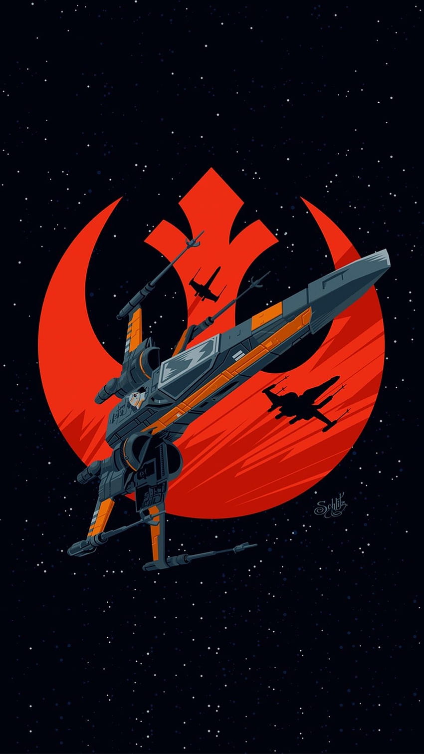 Rebel Alliance, бунтовническо лого на Star Wars HD тапет за телефон