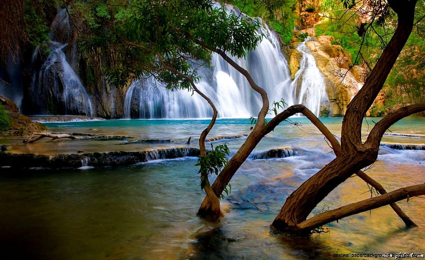 Most Beautiful Ever. Best Background. Waterfall , Beautiful nature , Waterfall, Beautiful Scenery Computer HD wallpaper