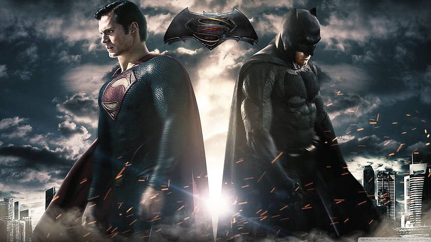 Batman vs Superman Dawn of Justice, Superman Dual Monitor Sfondo HD