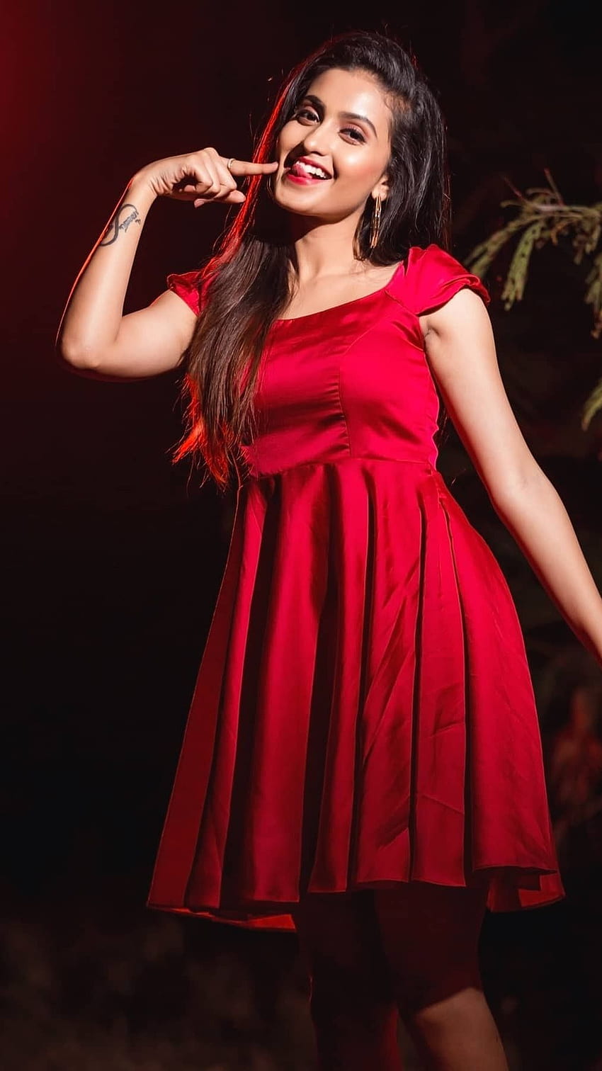 Deepika Pilli, Telugu-Schauspielerin, Model HD-Handy-Hintergrundbild