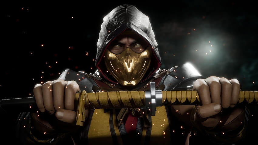 Mortal Kombat Scorpion, Klassischer Skorpion HD-Hintergrundbild