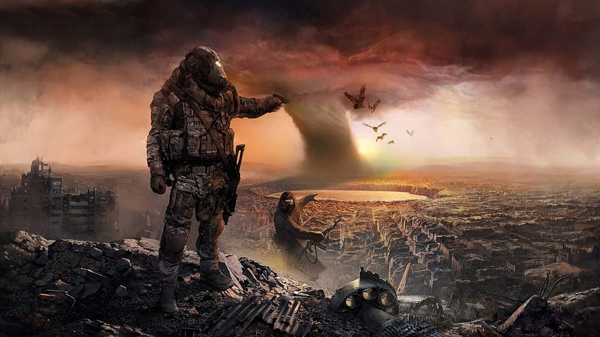 Zombie Apocalypse City HD wallpaper