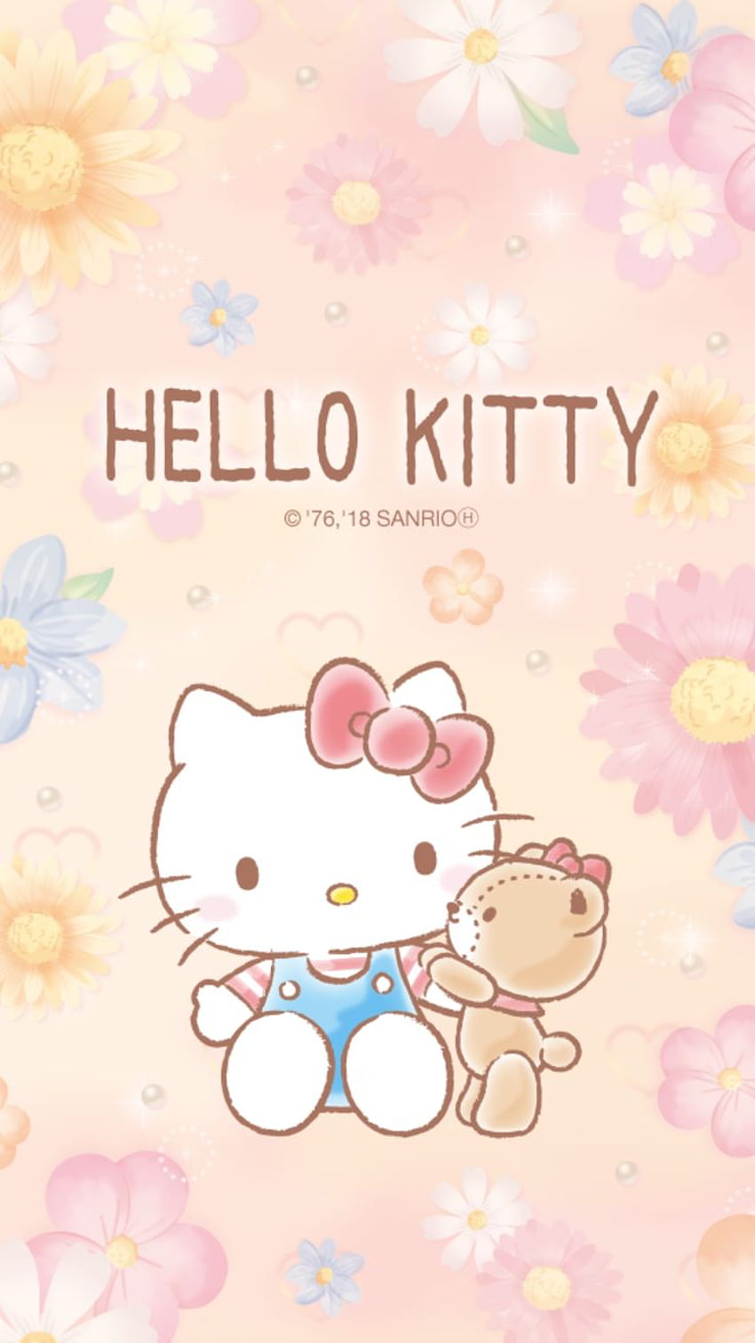 Hello Kitty & Friends ที่ดีที่สุด :) . ซานริโอ เฮลโล คิตตี้ เกอิชา วอลล์เปเปอร์โทรศัพท์ HD