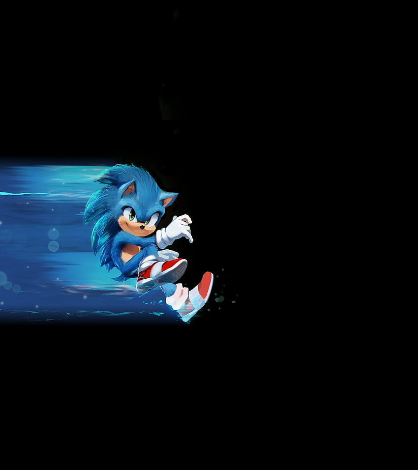 Sonic l'hérisson, film 2020, art Fond d'écran de téléphone HD