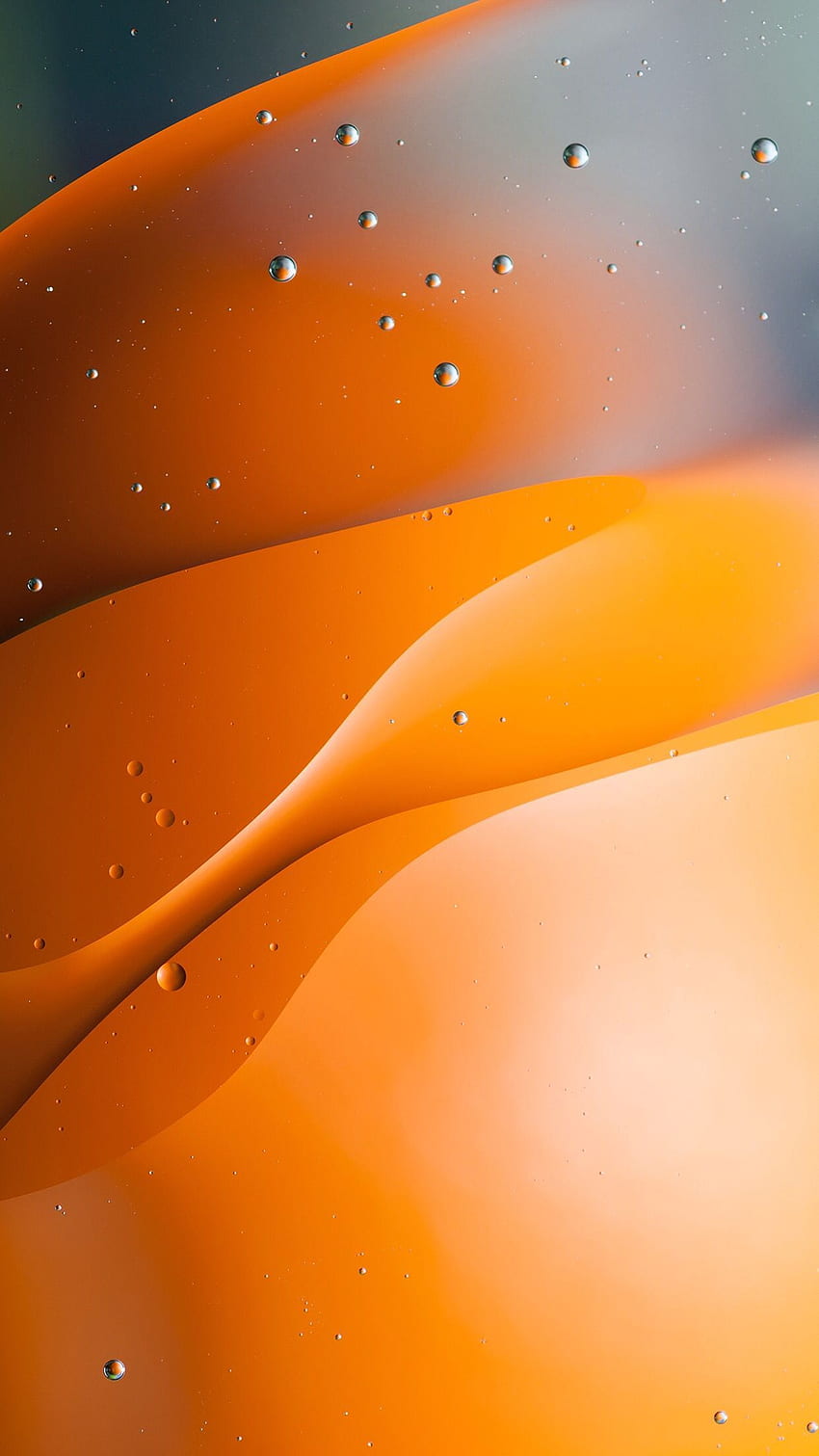 Oranye Galaxy, Android Oranye wallpaper ponsel HD