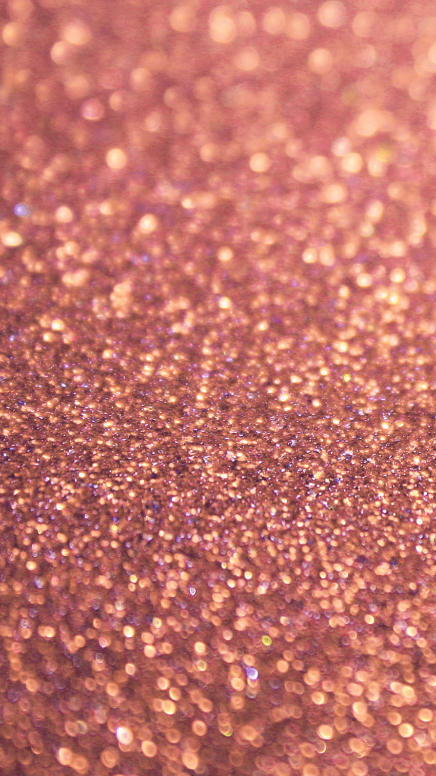 Rose Gold Glitter iPhone 6, Glitter iPhone 6 Plus HD phone wallpaper