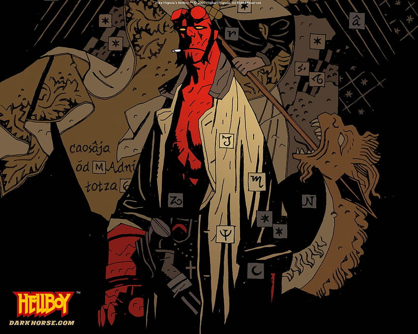 Podmioty filmowe Pogromcy duchów i Hellboy VS - Bitwy, komiks Pogromcy duchów Tapeta HD
