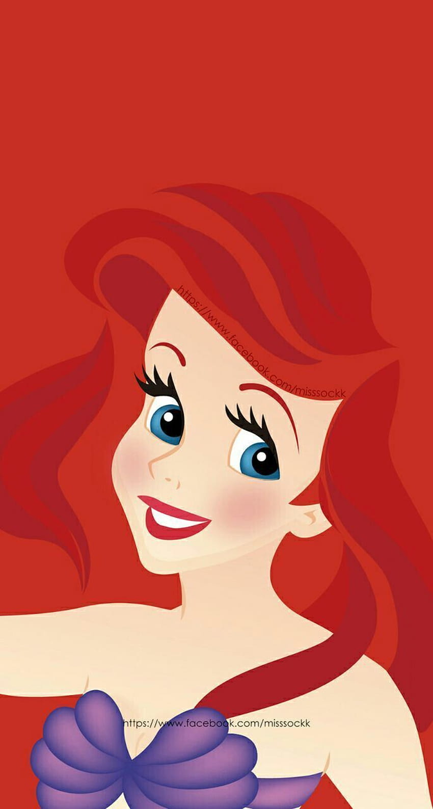 Dina Ragaie Younes en . Sirena iphone, Ariel Disney fondo de pantalla del teléfono