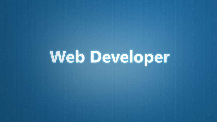 Web Developer Background. Developer , HTML Developer and Web Developer, Web Programming HD wallpaper