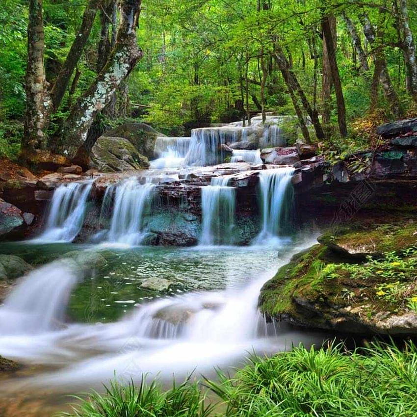 3D 5D 8D Mural Large Size Wall Paper Waterfall Nature Landscape for Living  Room TV Backdrop 3D Painting Custom. . - AliExpress HD phone wallpaper |  Pxfuel