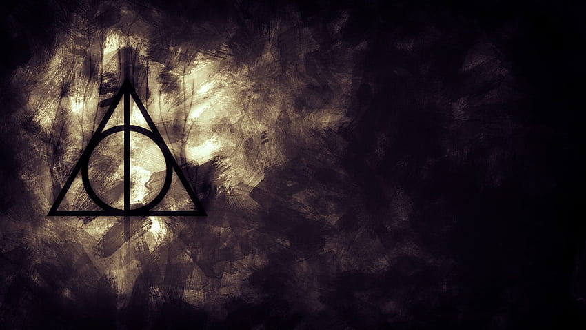 Symbol Insygniów Śmierci, Harry Potter Tapeta HD