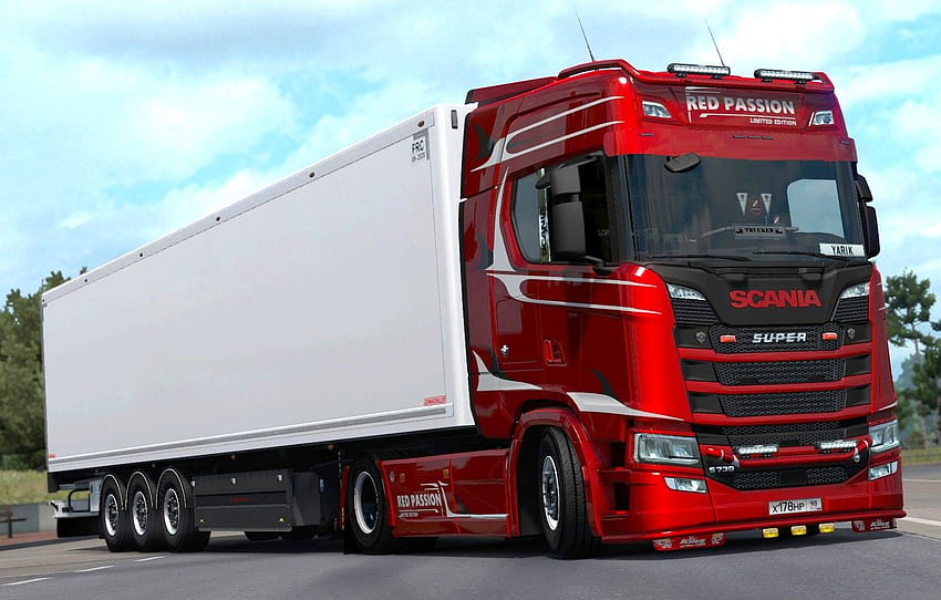 играта, Euro Truck Simulator 2, SCS софтуер за , раздел игры, ETS2 HD тапет