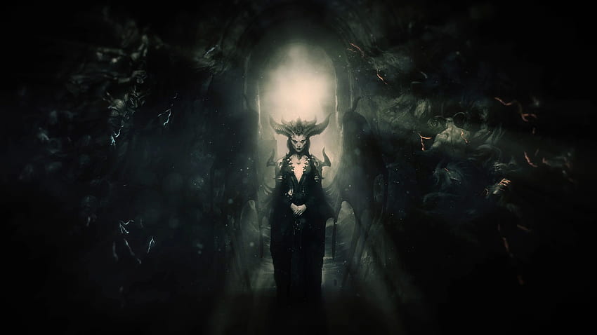 [ Engine]'de Lilith'in animasyonu : Diablo, Diablo 4 HD duvar kağıdı