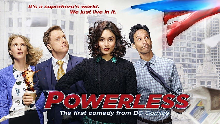 DC Powerless Episodio 1 Wayne or Lose Revisión del piloto de la serie de televisión, programa de televisión fondo de pantalla