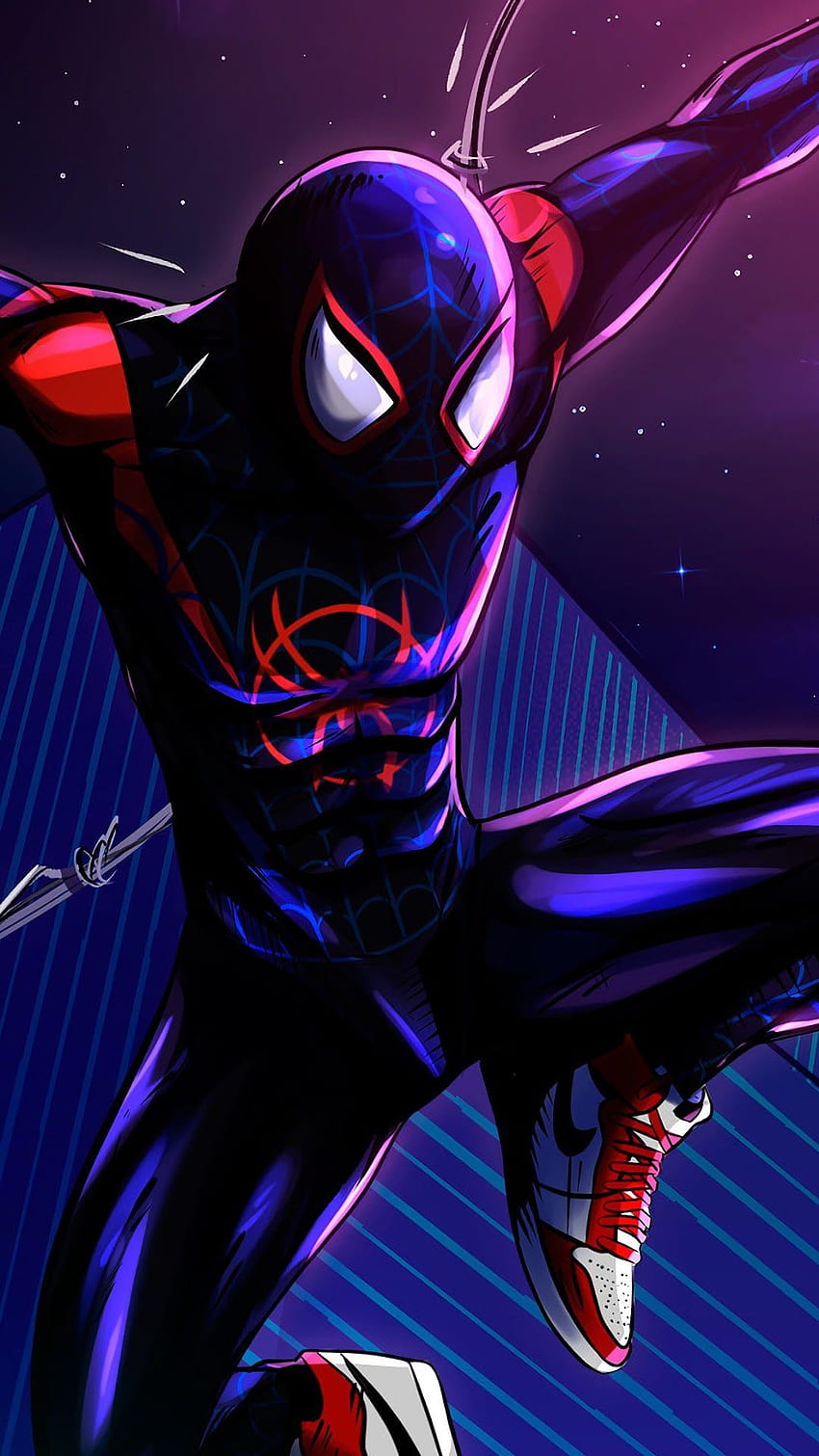 Spider Man Supreme, Spider-Man-Zeichnung HD-Handy-Hintergrundbild