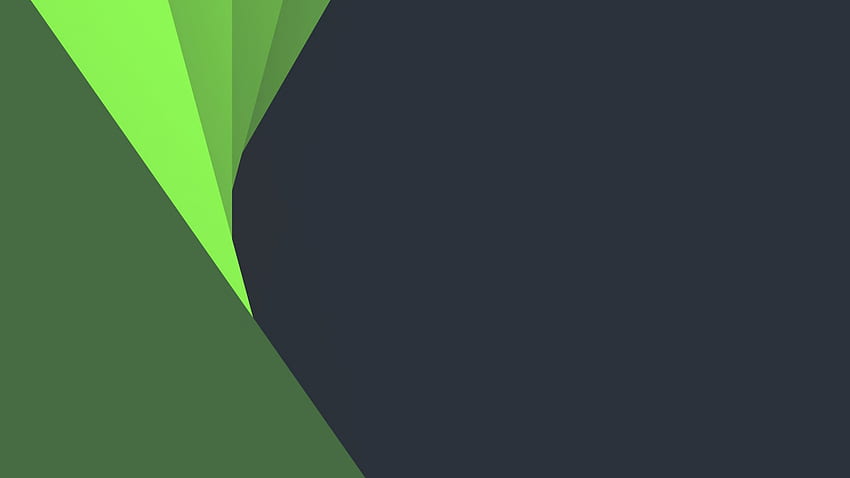 Android, кръгове, зелено, дизайн, 5.0, сиво, линии, близалка, абстракция, материал, раздел абстракция в разделителна способност, 1920X1080 зелено и сиво резюме HD тапет