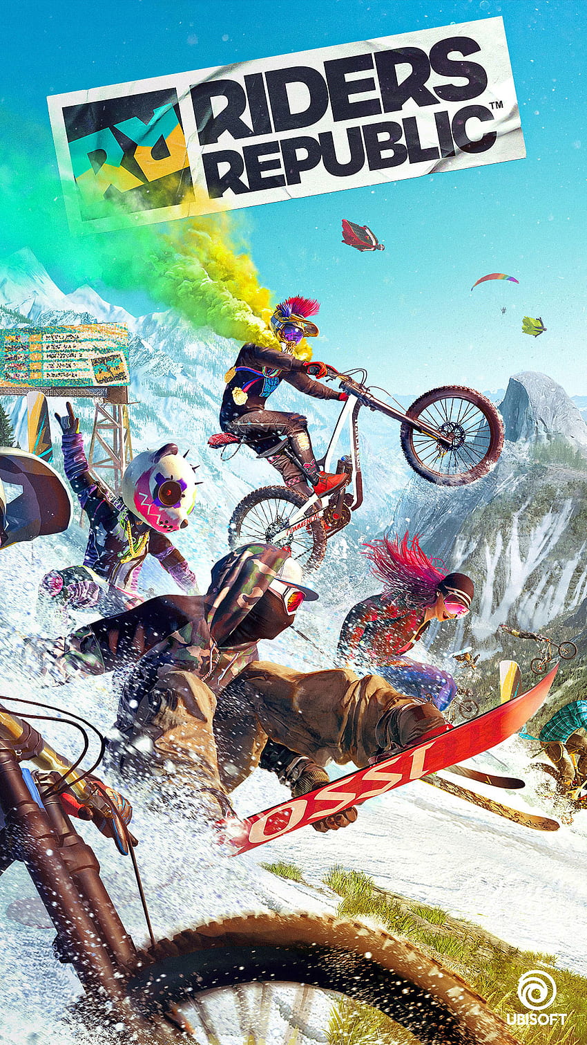 Riders Republics, ski, bike, snowboard HD phone wallpaper