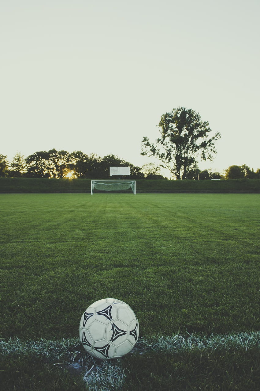 Balón de fútbol blanco y negro – Deporte, fútbol en blanco y negro fondo de pantalla del teléfono