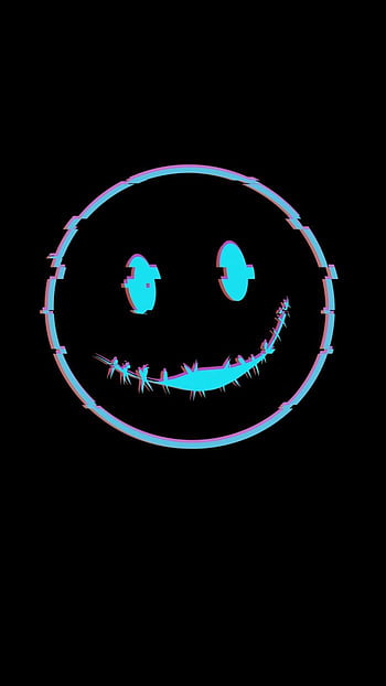 Scary Smile Dark Background 4K Wallpaper iPhone HD Phone #5430f