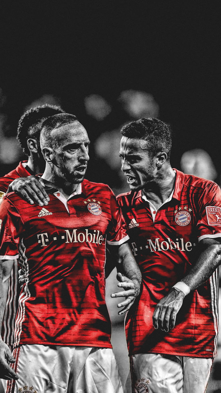 Footy - Bayern Monaco iPhone . RT molto apprezzato, squadra del Bayern Monaco Sfondo del telefono HD