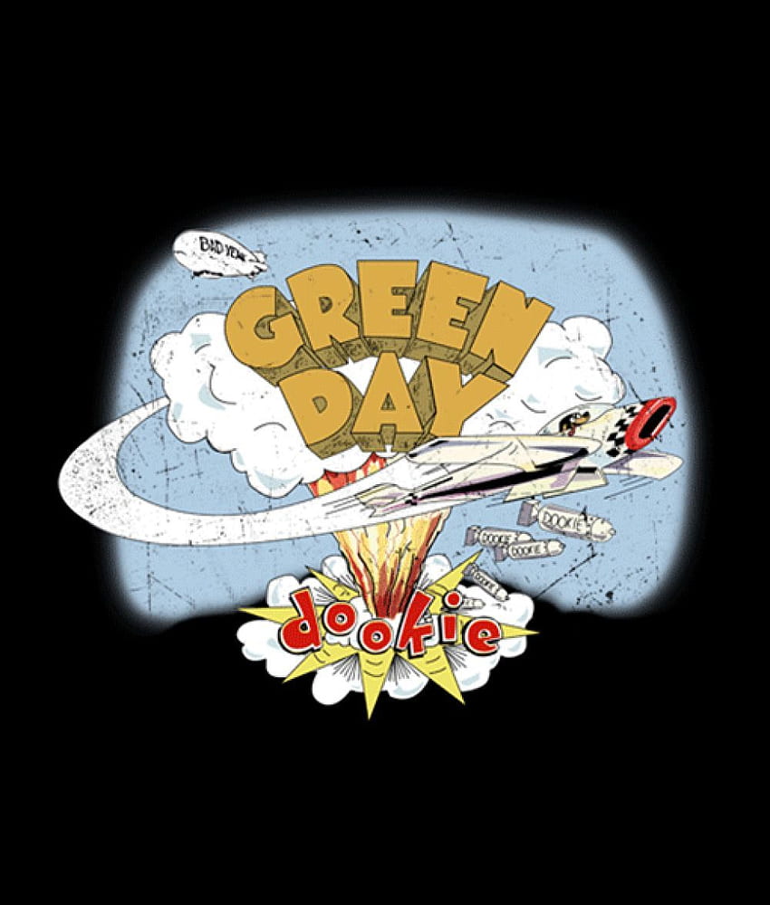 Green Day Sweatshirt Dookie Unisex Größe S, M, L, XL, 2XL, 3XL. Grünes Tag-Logo, grüner Tag, grüner Tag-Dookie HD-Handy-Hintergrundbild