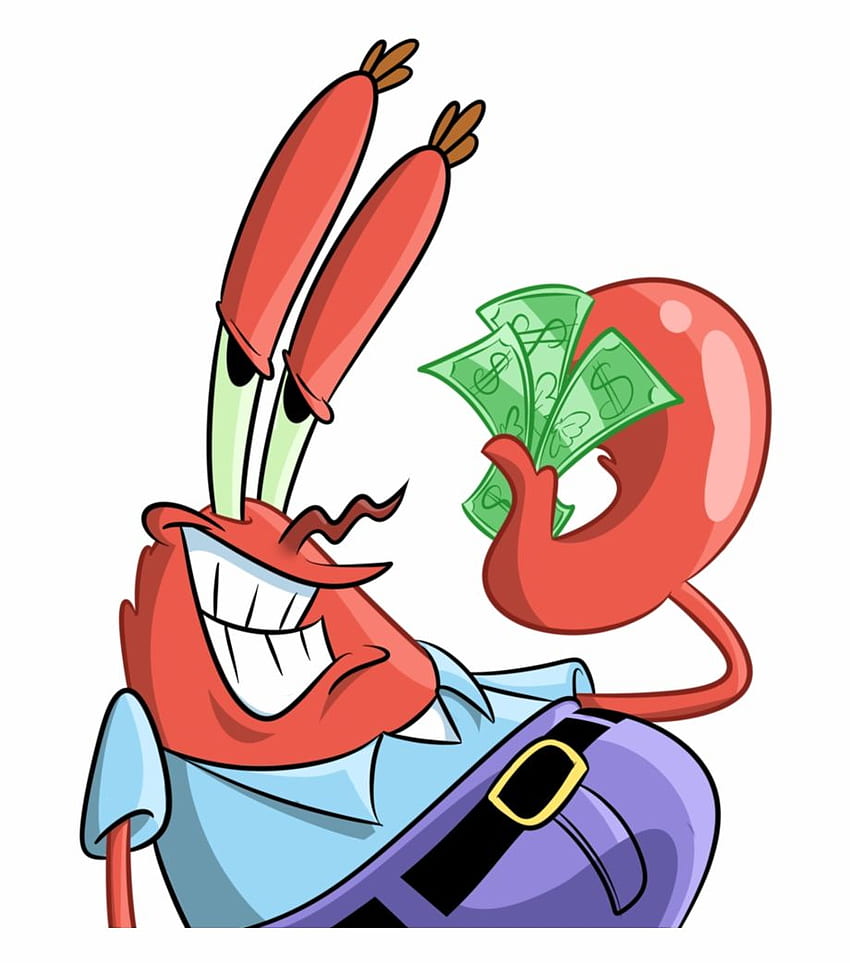 Mr Krabs Png - Mr Krabs Money Png -, Mr. Krabs HD 전화 배경 화면