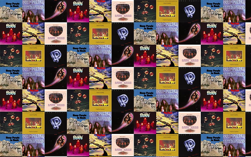 Deep Purple In Rock Machine Head Fireball Burn « Tiled HD wallpaper