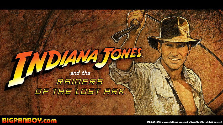 Indiana Jones Dan Raiders Of The Lost Ark, Seni Indiana Jones Wallpaper HD