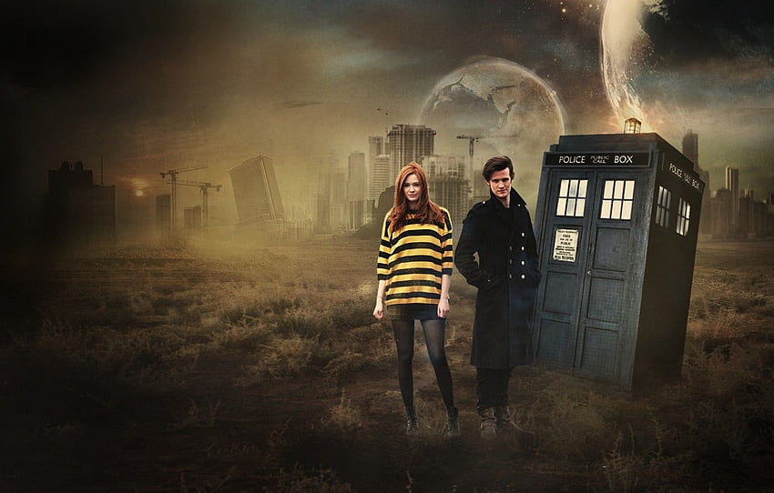 Doctor Who, Matt Smith, Karen Gillan, Eleventh for , section фильмы HD wallpaper