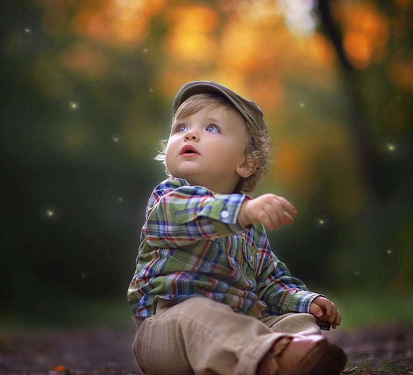Sevimli Erkek Bebek leri - Sevimli Dp Pic HD duvar kağıdı