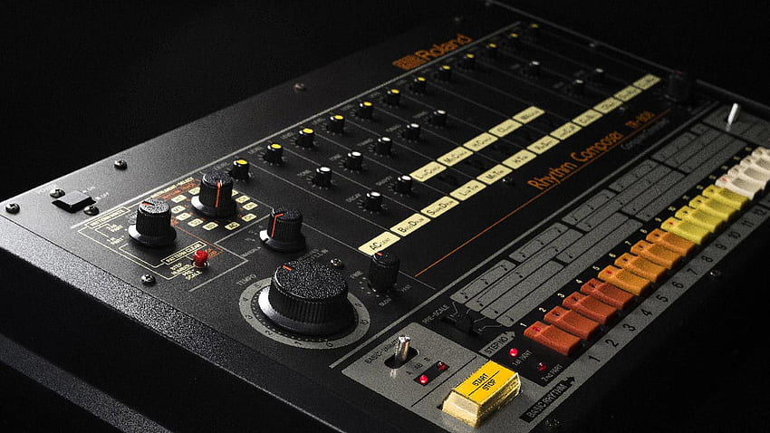 Roland Историята на TR 808, барабанна машина HD тапет