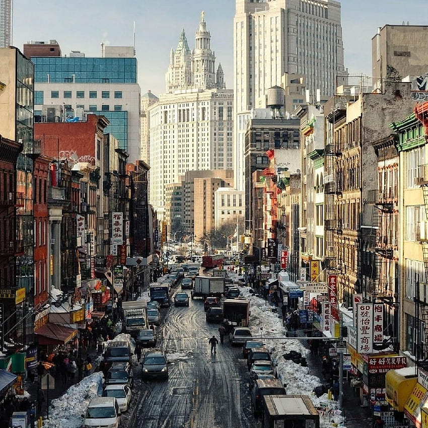 iPad New York City Straße Nach Regen HD phone wallpaper