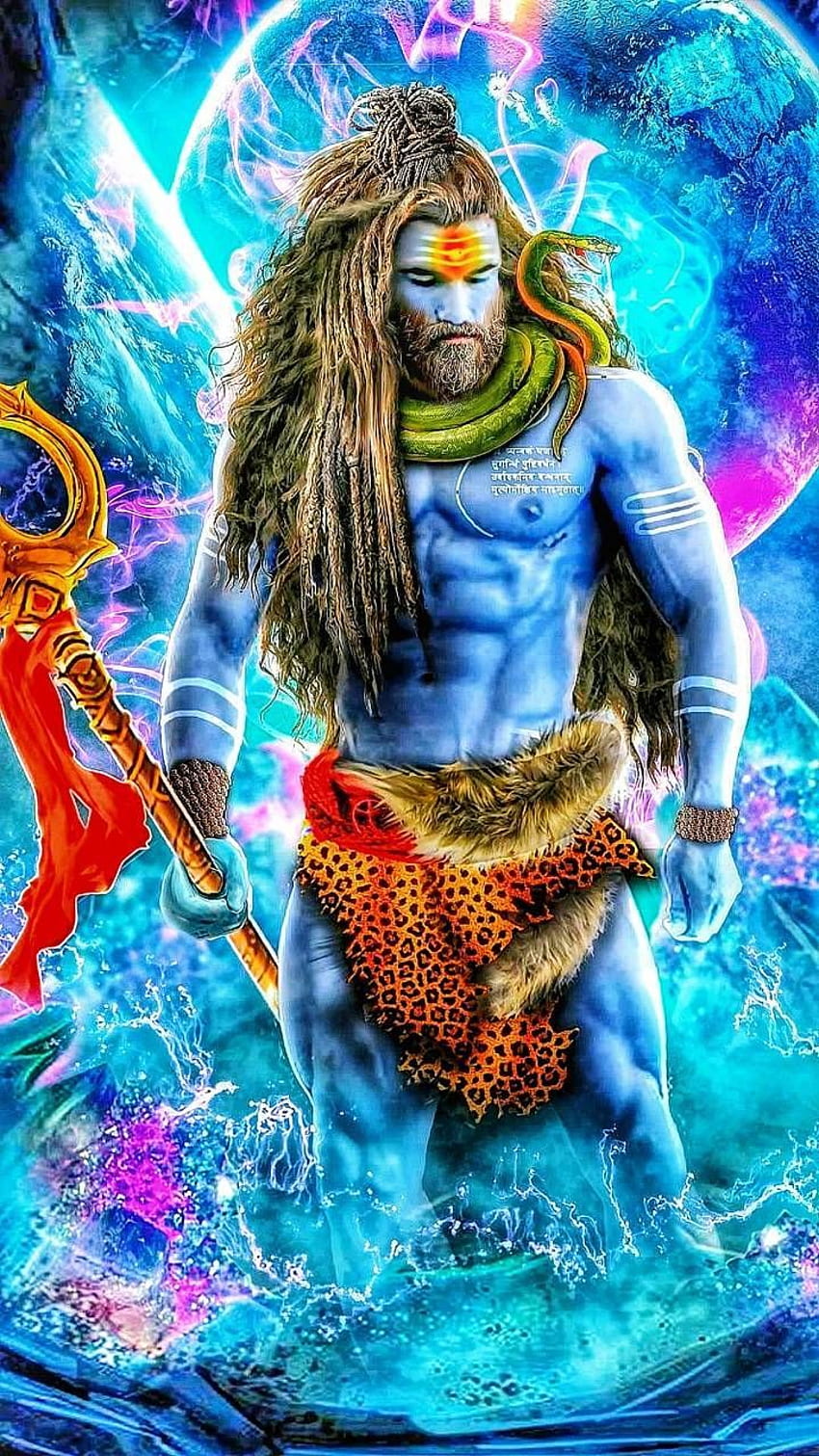 Lord Shiva , Hindu God , Shiv ji, Bholenath 3D HD phone wallpaper