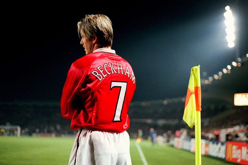 David Beckham: el número 7 de Man Utd incluido en el Salón de la Fama de la EPL, mira, David Beckham Manchester United fondo de pantalla